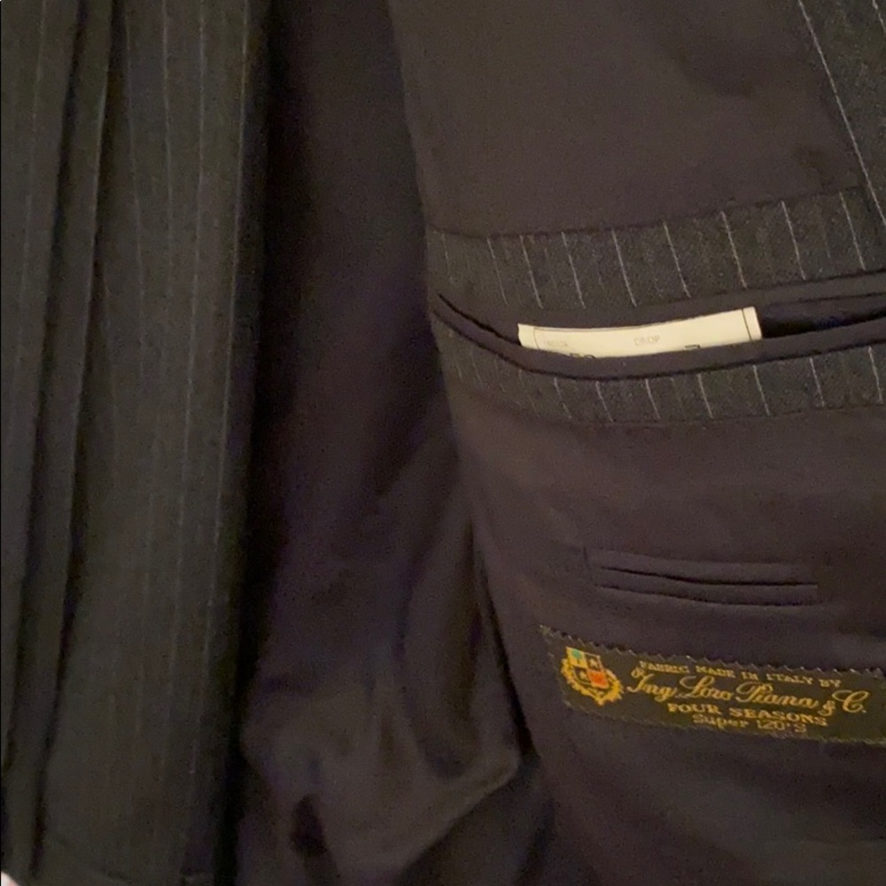 LORO PIANA handmade 100% wool two button suit